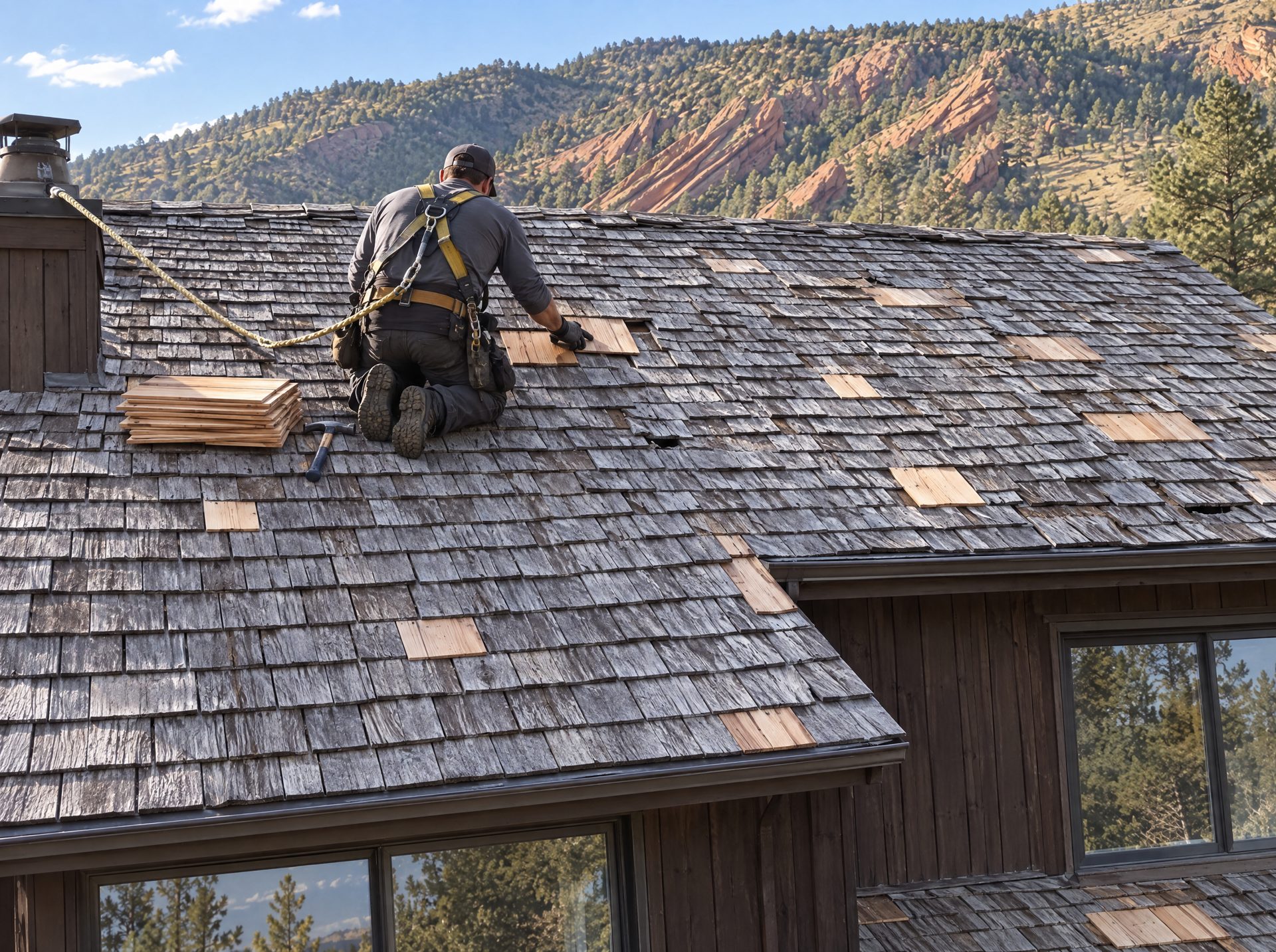 Roof Repair in Littleton, photo 4 by Coppergate Roofing
