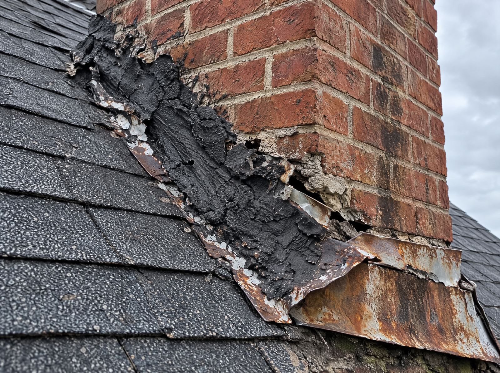 Before the roof repair in Denver, photo 2