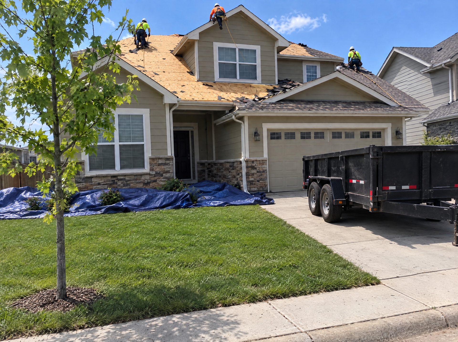 Storm Damage Repair in Aurora, photo 4 by Coppergate Roofing