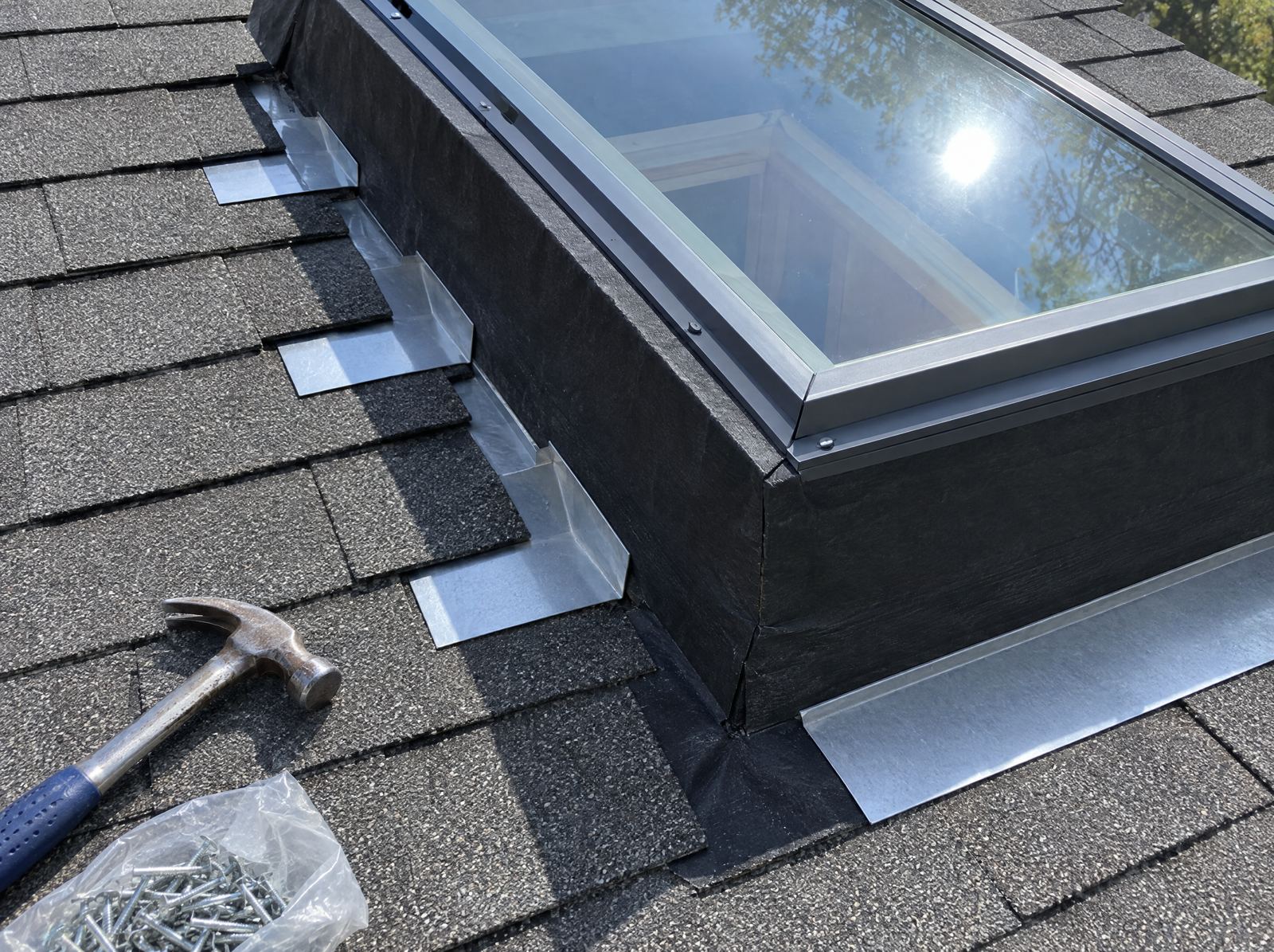 Skylight installation in Denver, photo 5 by Coppergate Roofing